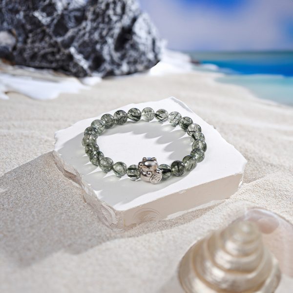 Hebes Green Rutilated Quartz Bracelet HC90171L