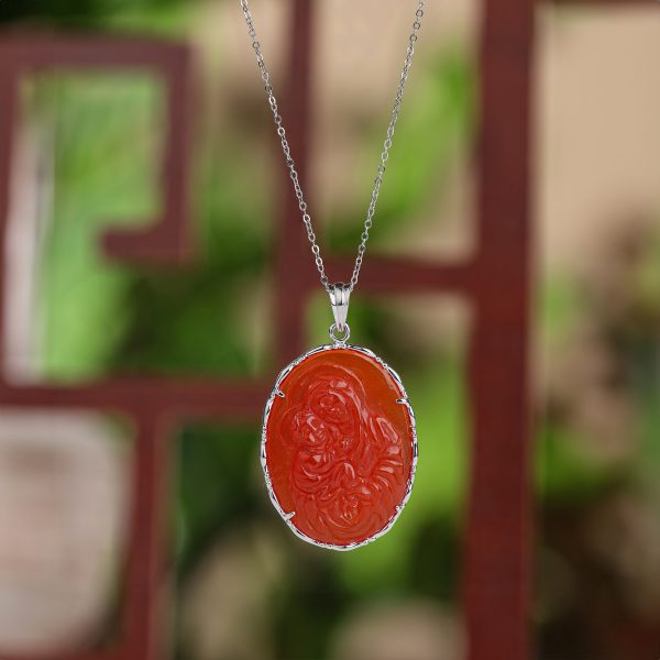 Hebes Red Agate Pendant HC90295L