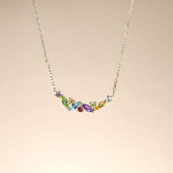 Hebes Multi - Stones Pendant HC90385L