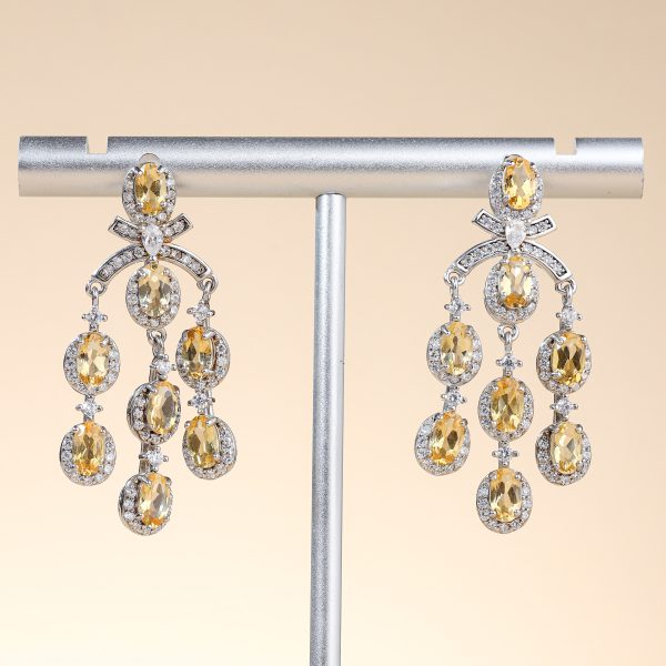 Citrine Earrings 993475