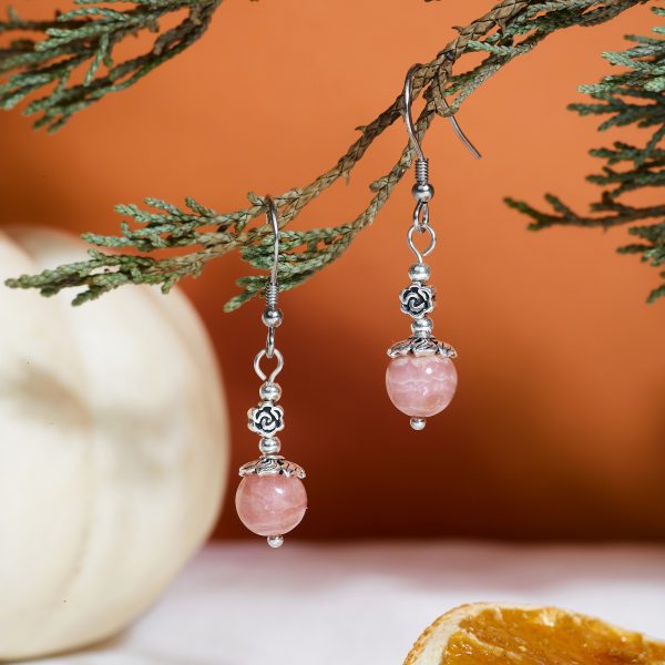 Grateful Heart Radiant Vision Rhodonite Earrings 555505