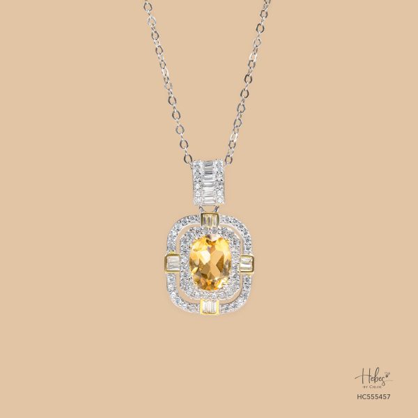 Citrine Necklace 555457