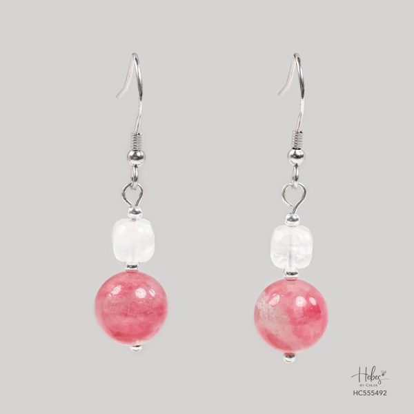 Winter Blessings Sugar Pop Rhodonite Earrings 555492