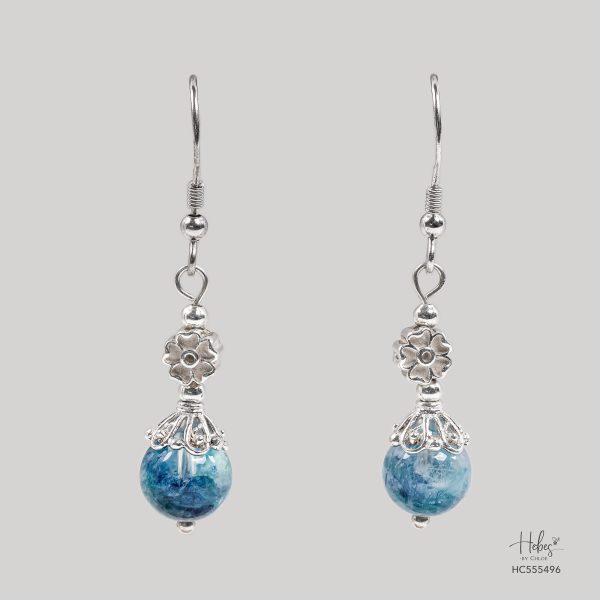 Winter Wonderland Crystal Wings Lodolite Earrings 555496