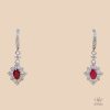 Ruby Earrings 993469