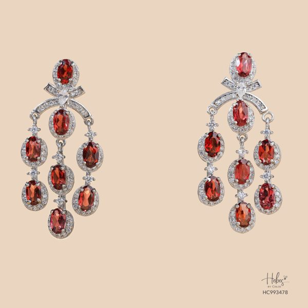 Garnet Earrings 993478