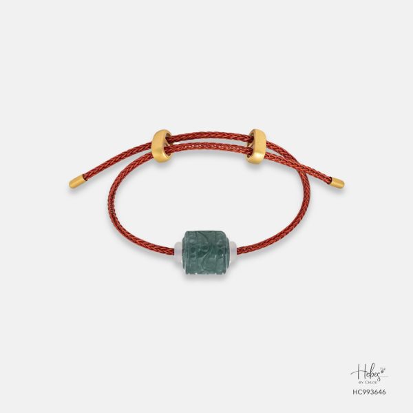 Mantra Jade Bracelet 993646