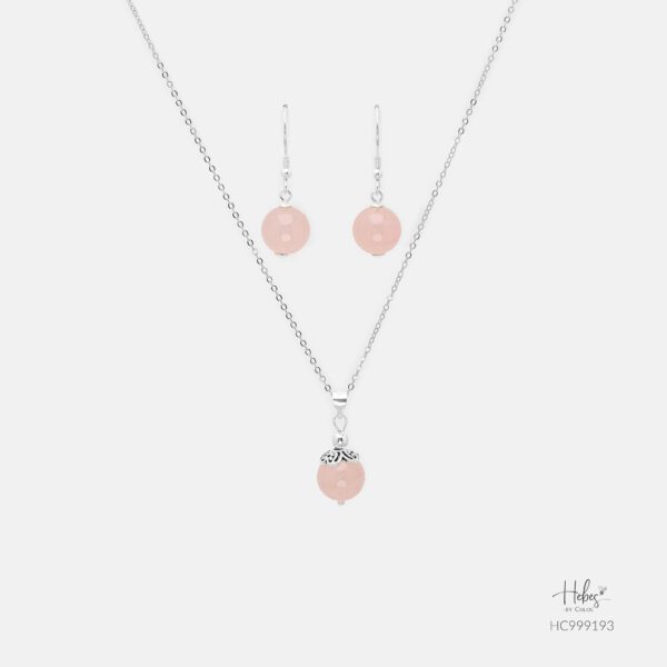 Rose Quartz Jewelry set HC999193