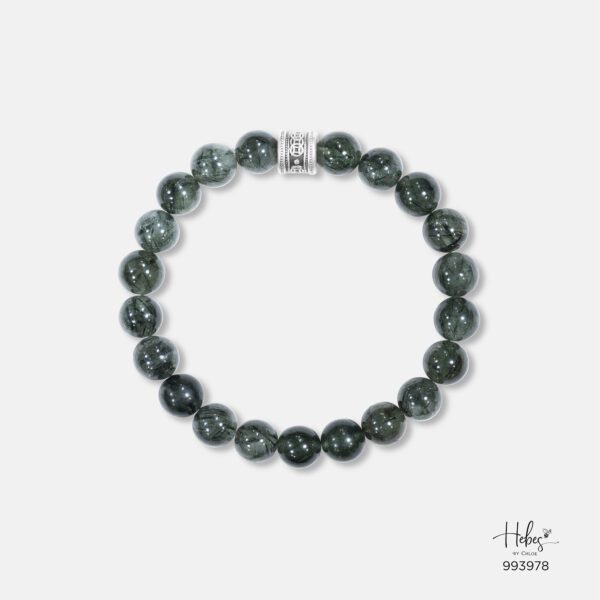 The Emperor Green Rutilated Quartz Bracelet 993978