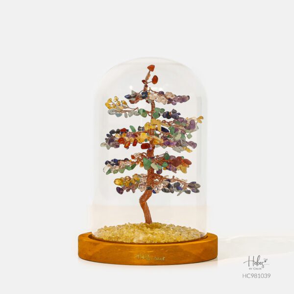 Hebes Feng Shui Tree Seven Chakra Stone Medium HC981039