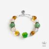 Green Agate Peony Bracelet 994149