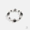 Custom Limited Black Rutilated Quartz Money Pouch Bracelet 994194