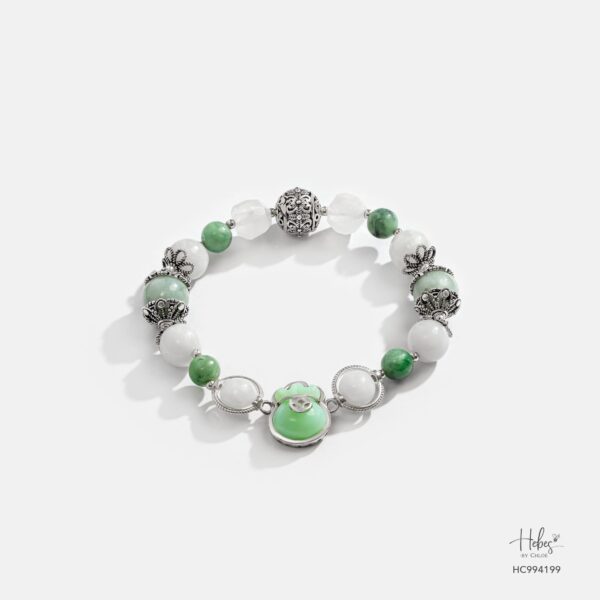 Custom Limited Jade Money Pouch Bracelet 994199