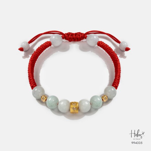 Mantra Jade Lu Feng Wealth Bracelet 994335