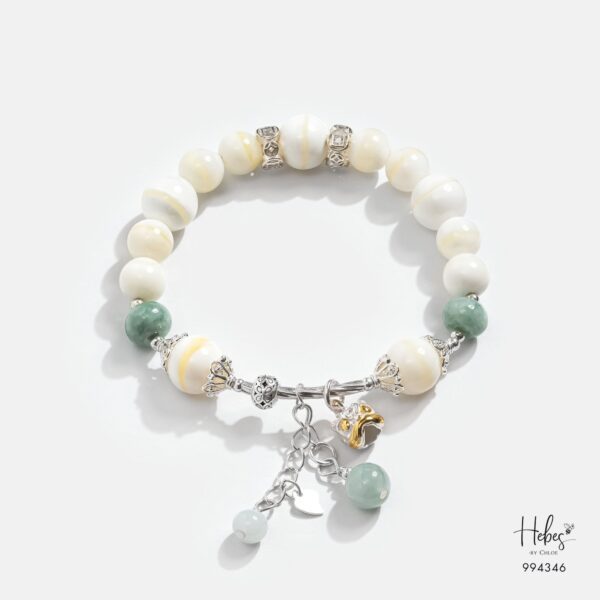 White Shell x Jade Eternal Vitality Bracelet 994346