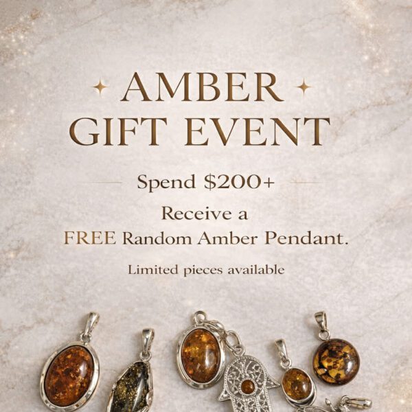 Gift Amber Pendant 556294