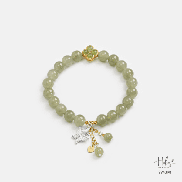 Green Nephrite Sovereign Flow Bracelet 994398