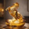 Crystal Feng Shui Celestial Horse of Prosperity Statue 994531
