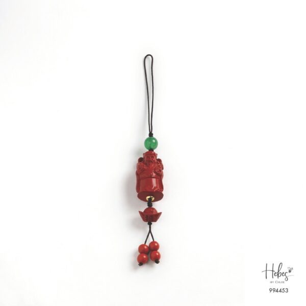Cinnabar God of Wealth Charm 994453