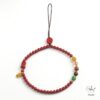 Cinnabar Five Deities of Wealth Charm 994460