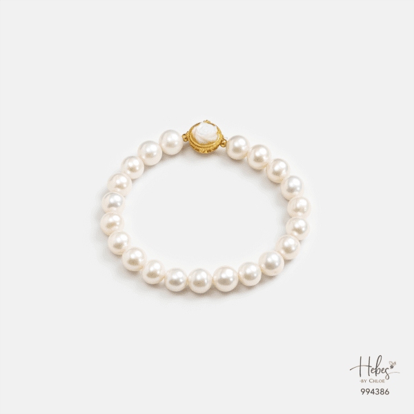 Freshwater Pearl Rose Bracelet 994386