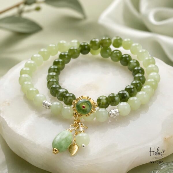 Nephrite Tranquil Peace Bracelet 994387