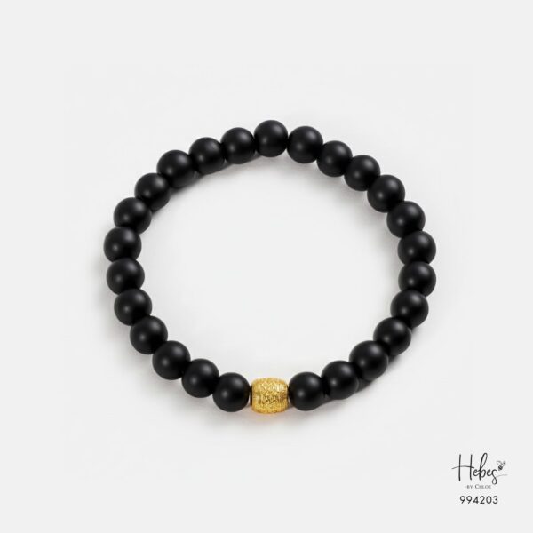 The Emperor Black Matte Gold Lu Feng Bracelet 994203