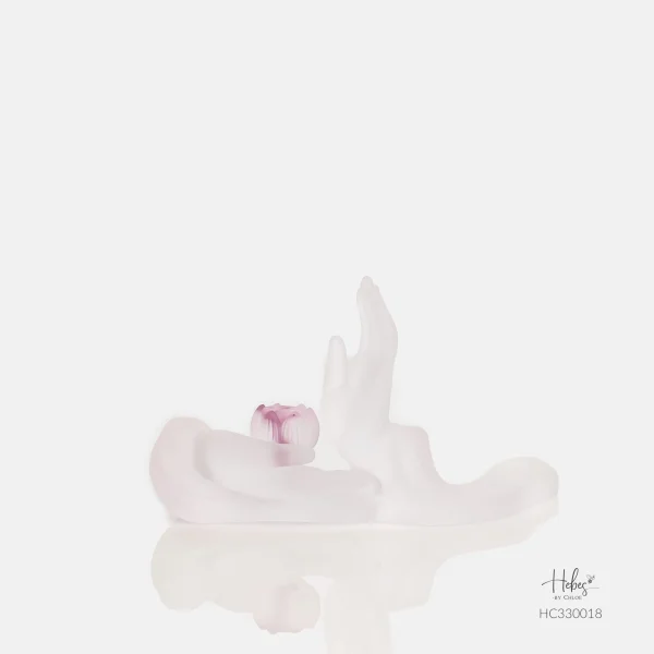 Crystal Fengshui Guayin Hand Incense Holder HC330018