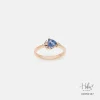 Sapphire 14K Gold Diamond Ring HC550147