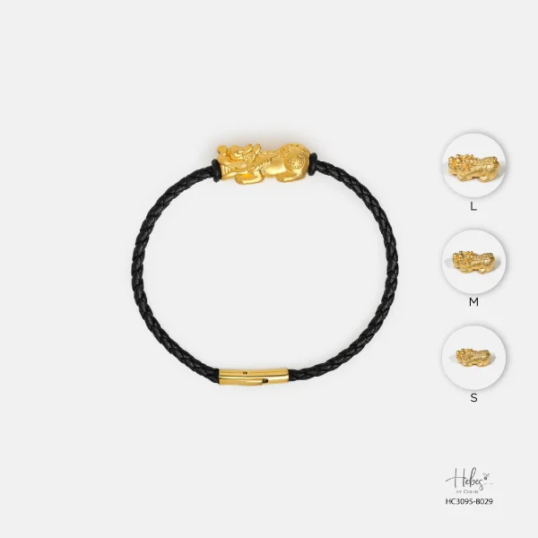 Custom Gold Vermeil Pixiu Bracelet HC3095-8029