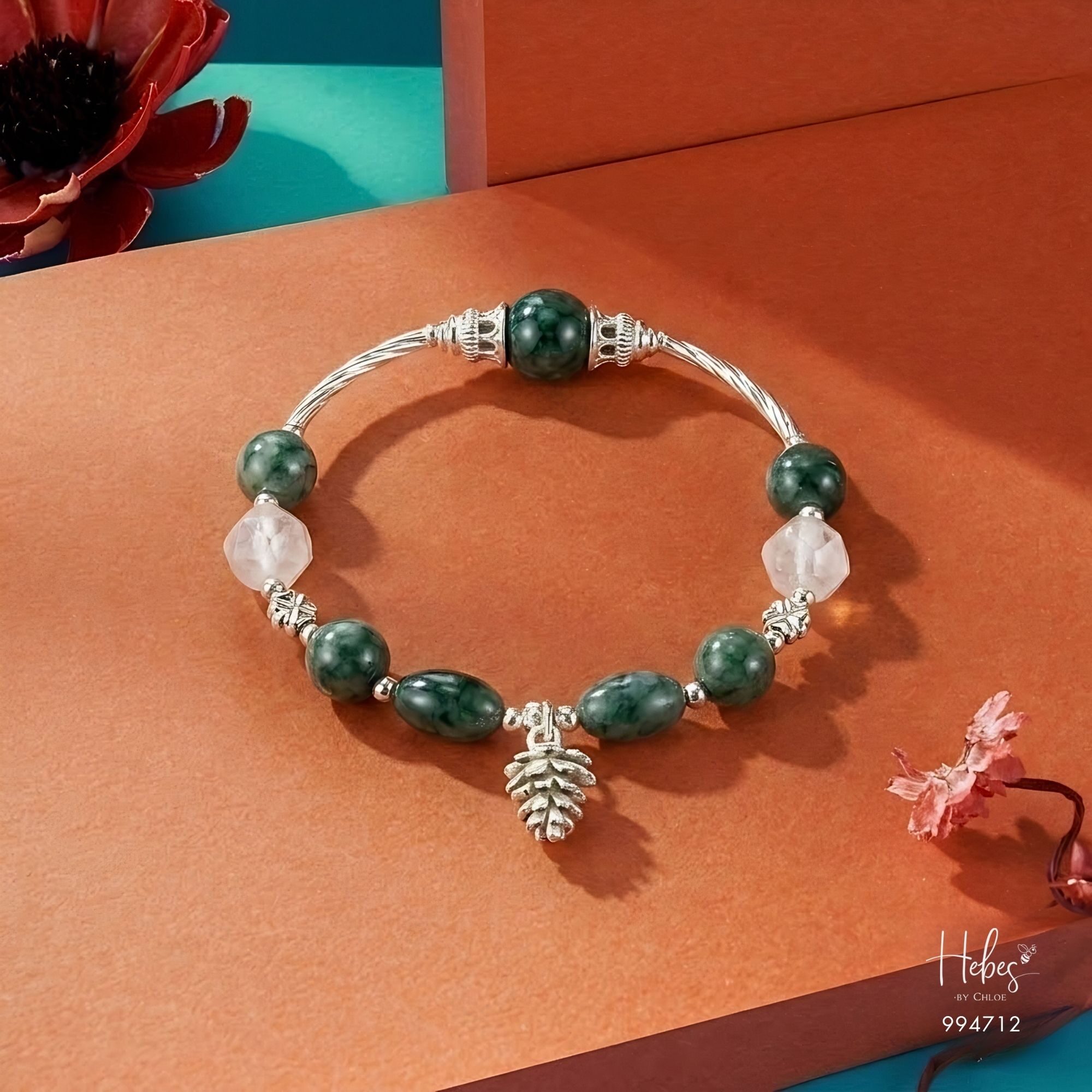 Jade Ethereal Pine Bracelet 994712
