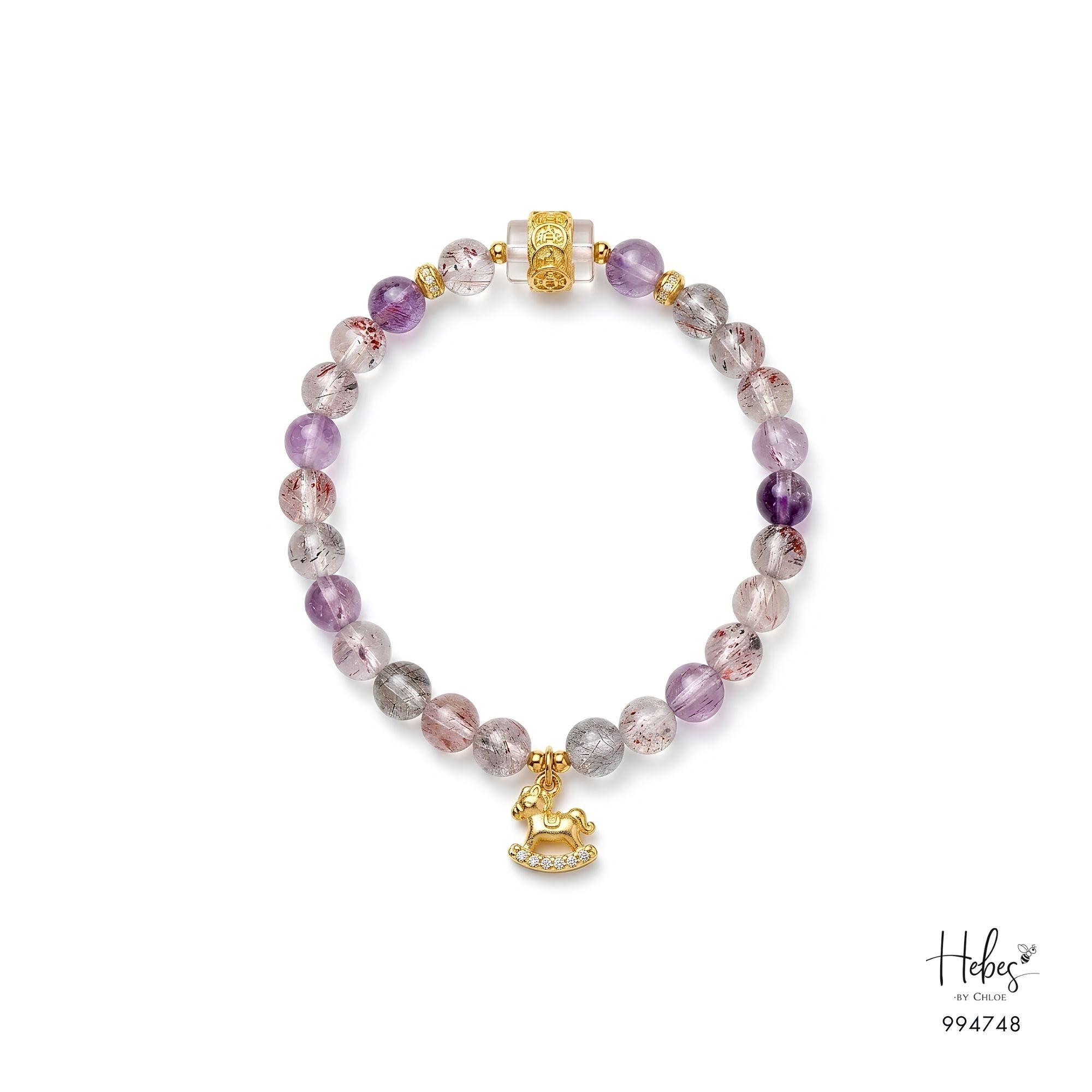 Super Seven Lucky Horse Bracelet 994748